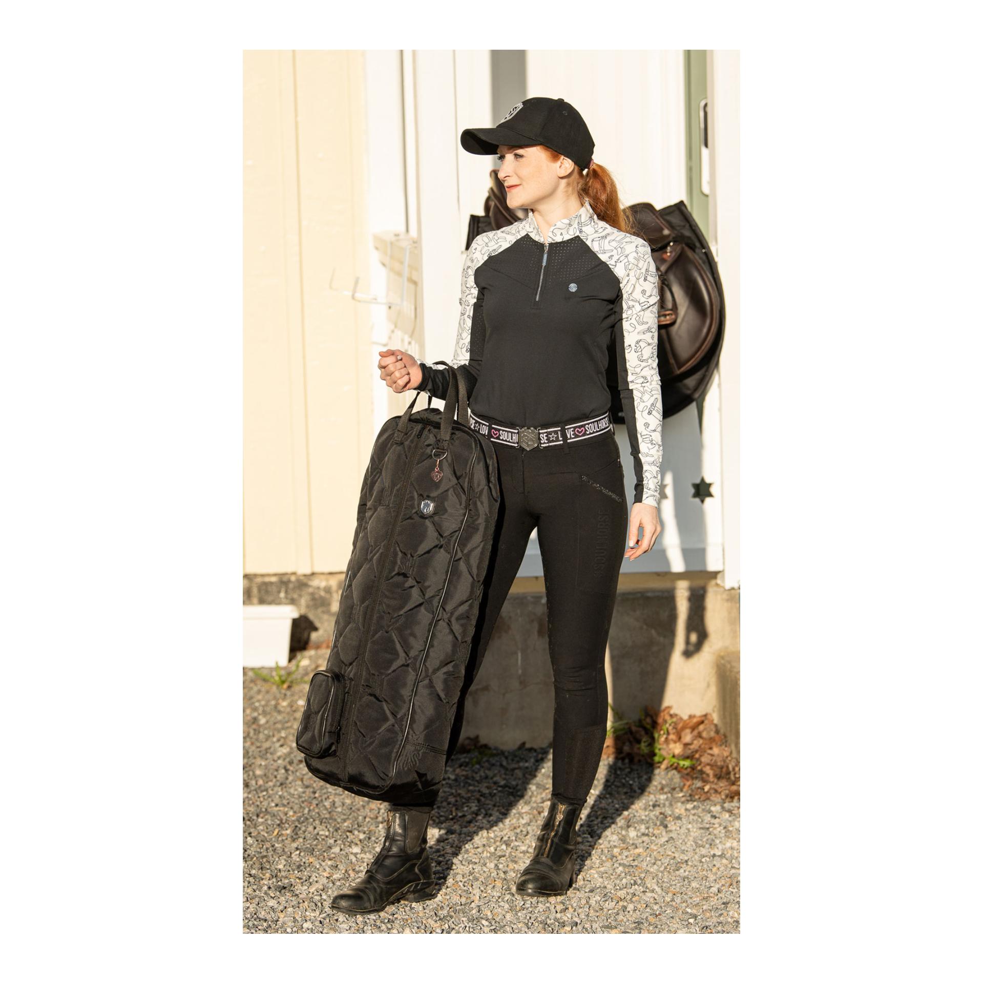 Zaumzeugtasche "Black" 