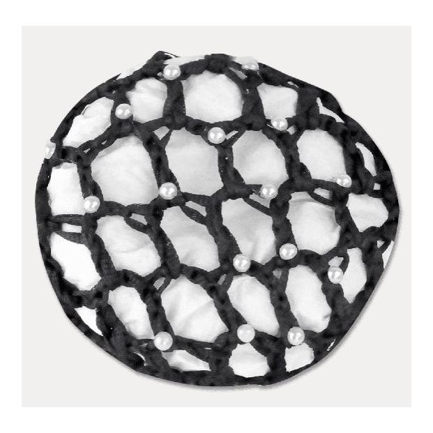 Waldhausen Haarnetz mit Perlen