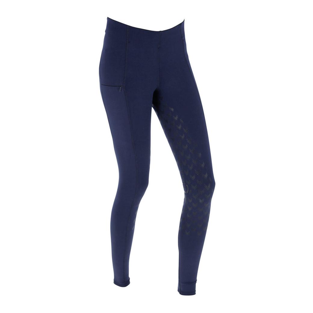 Reitleggings Equona Damen - schwarz Reitleggings Equona Damen - schwarz