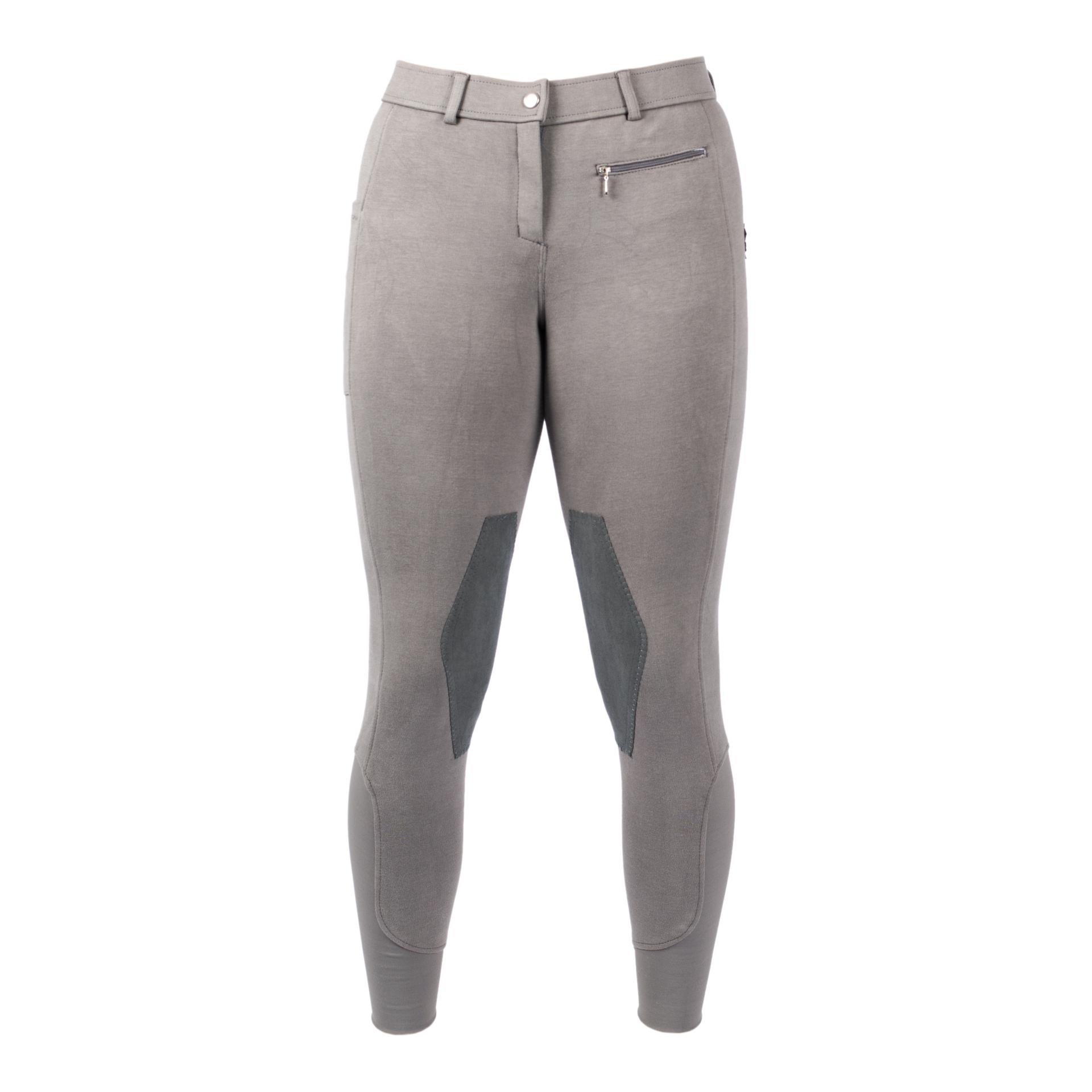 Reithose Cotton Comfort Kniebesatz Damen