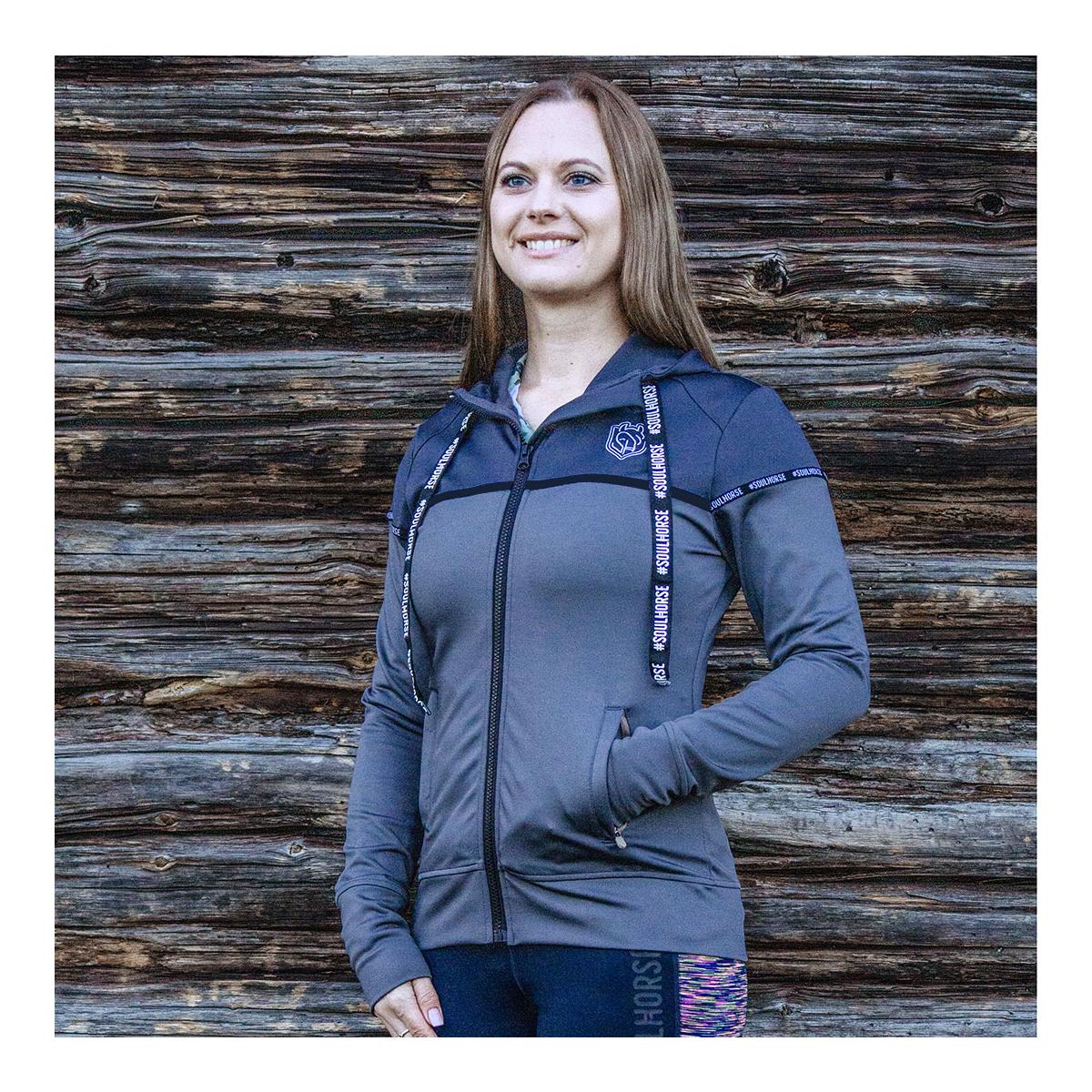 Funktions-Hoodiejacke "Stable Hero"