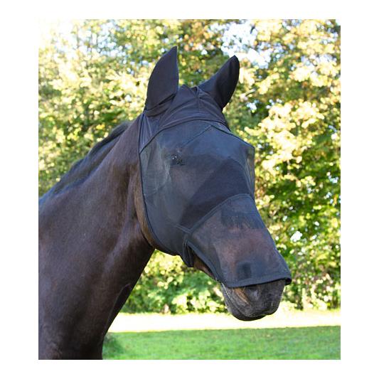 Fliegenmaske mit Ohren- und Nüsternschutz