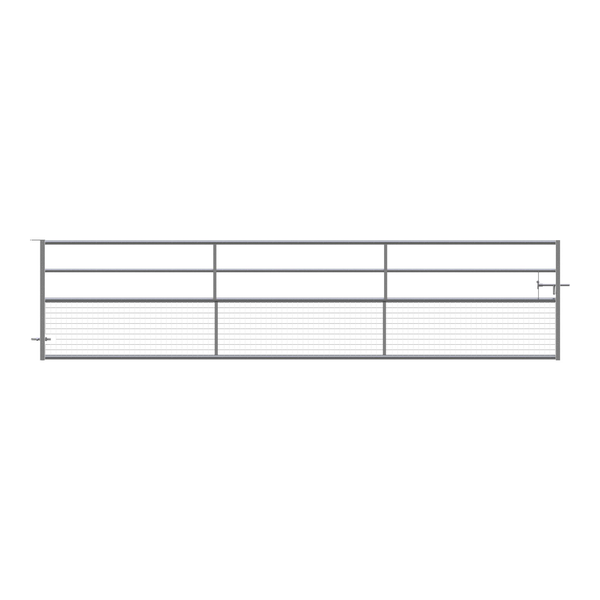 Weidezauntor - mit Gitter - Höhe 1.14 m