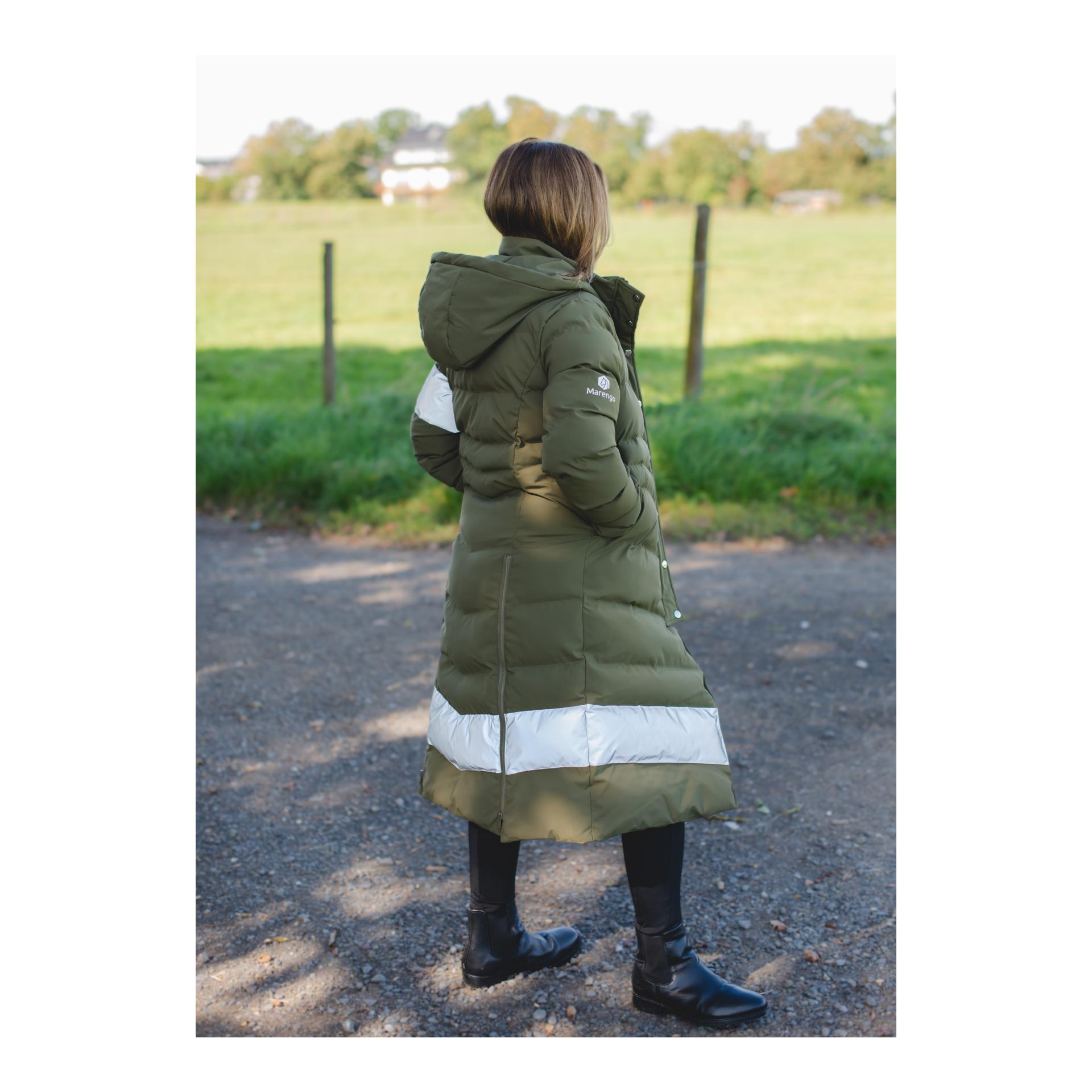 Reit-Set Wintermantel & Reithose | Wintermantel Elements Ultra Reflex & Reithose Motion Fullgrip