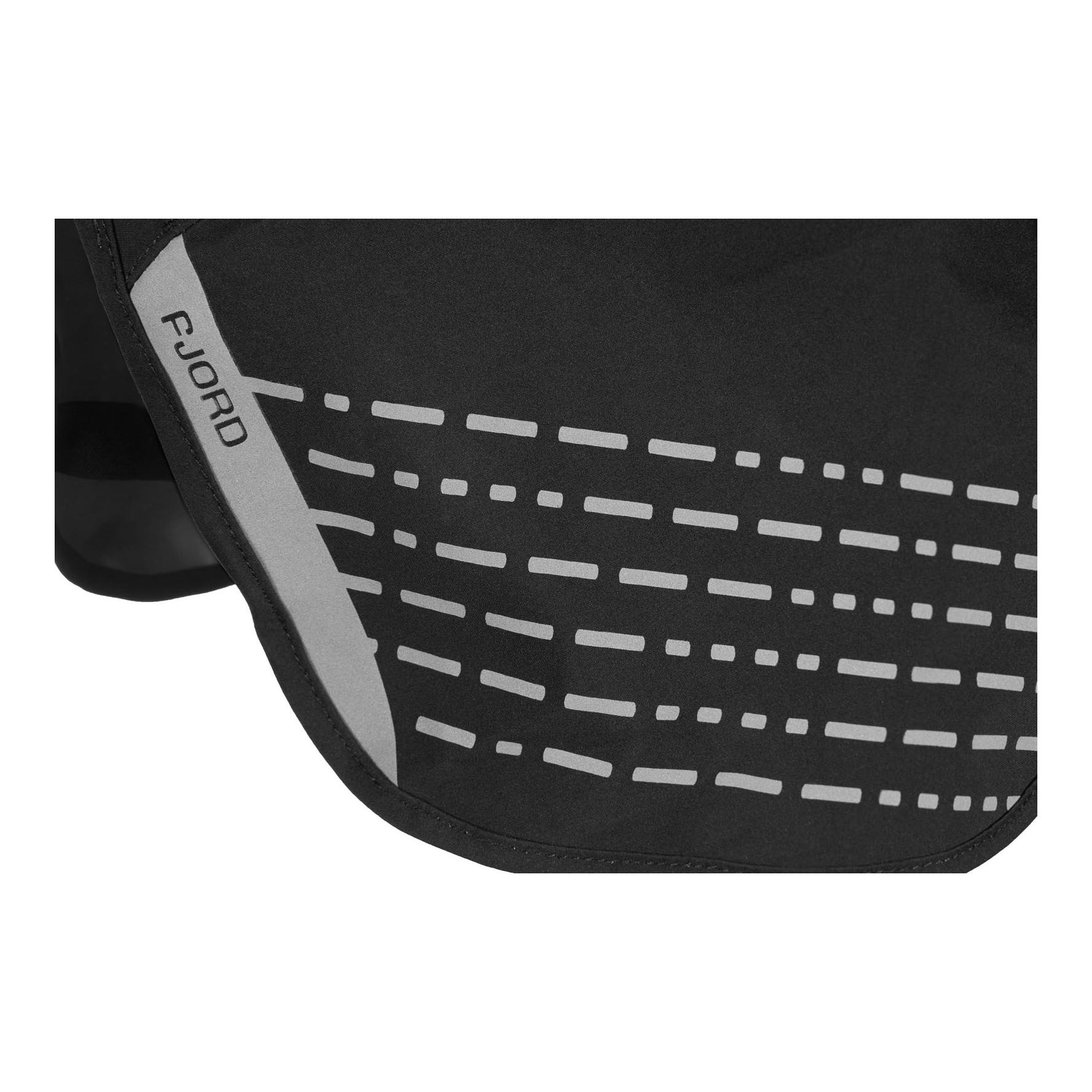 Fjord Raincoat - orange/black