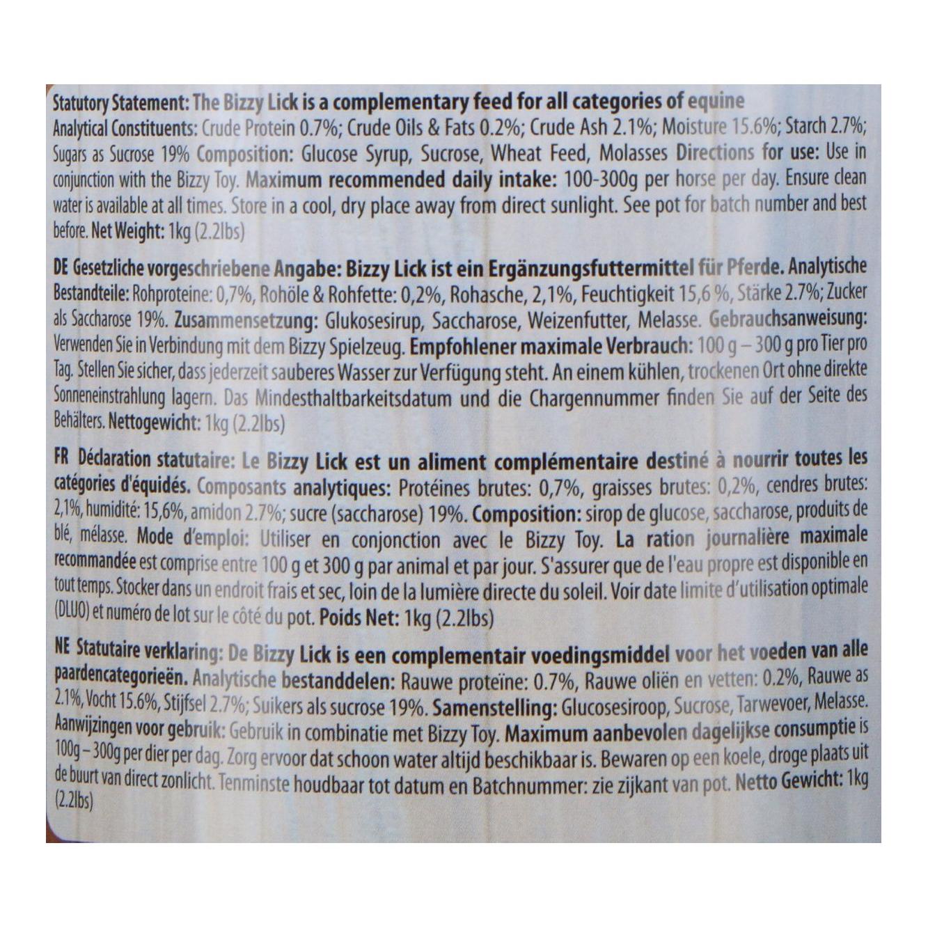 Bizzy Horse Leckstein - Original