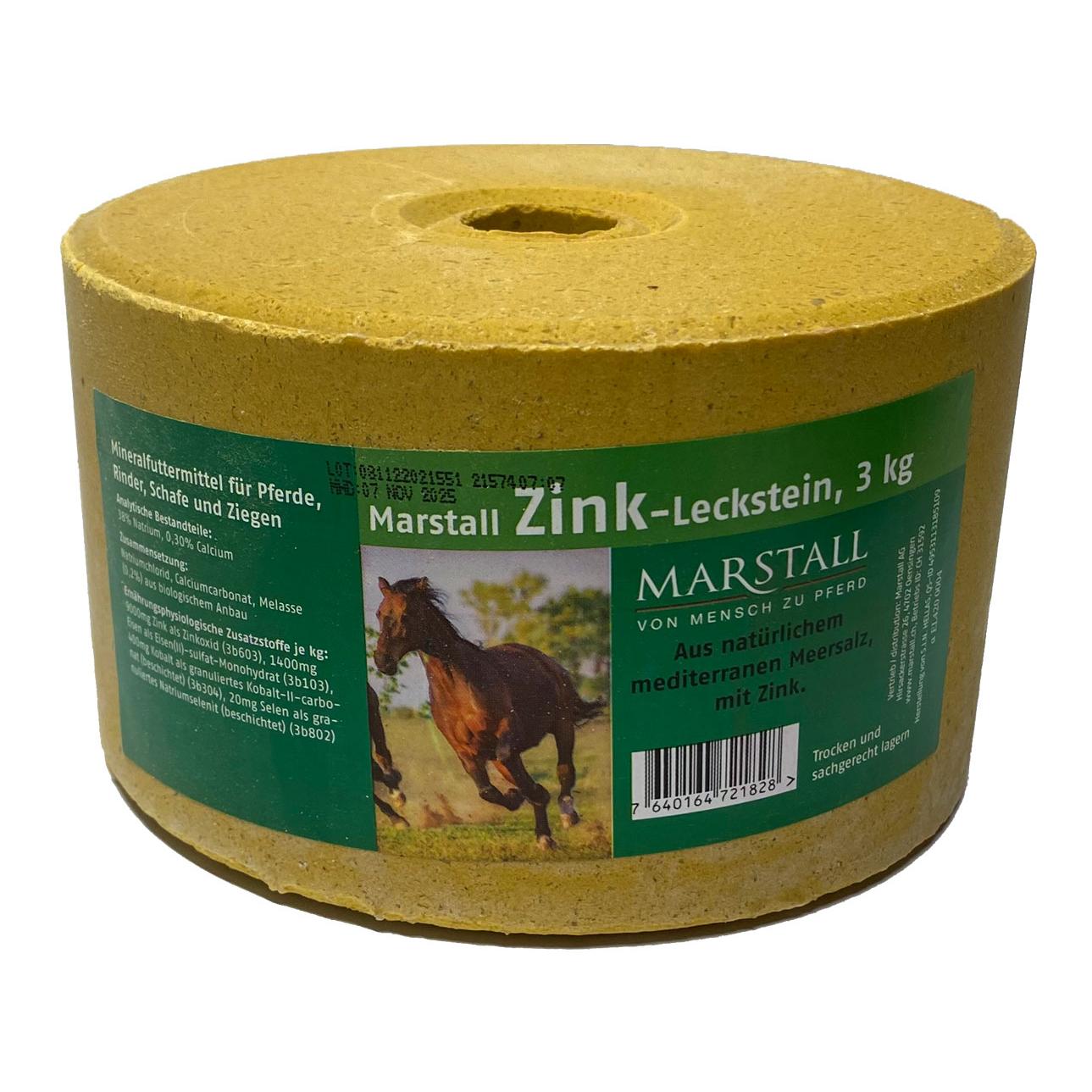 Zink-Leckstein (rund)