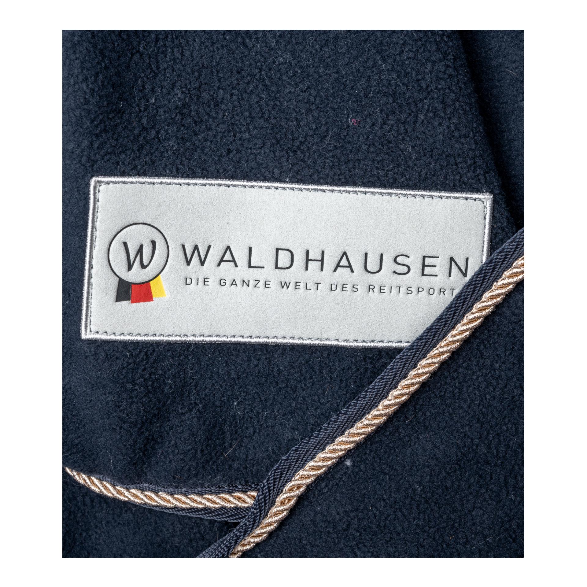 Fleecedecke Modern Rosé - nachtblau