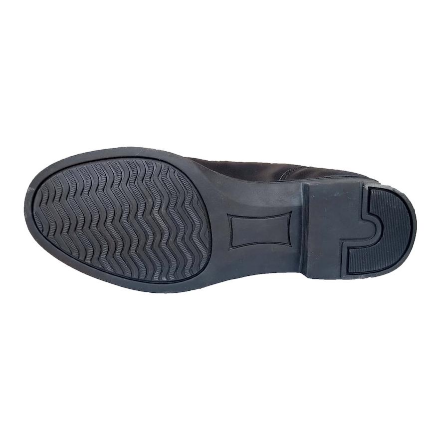 Reitstiefelette Frontzip Kunstleder