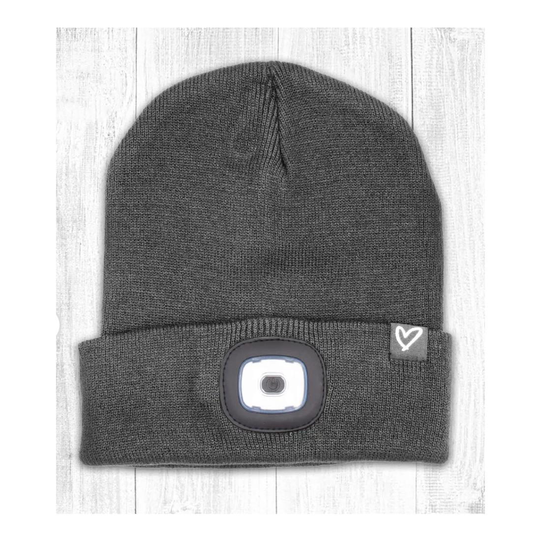 LED-Beanie Storm Grey