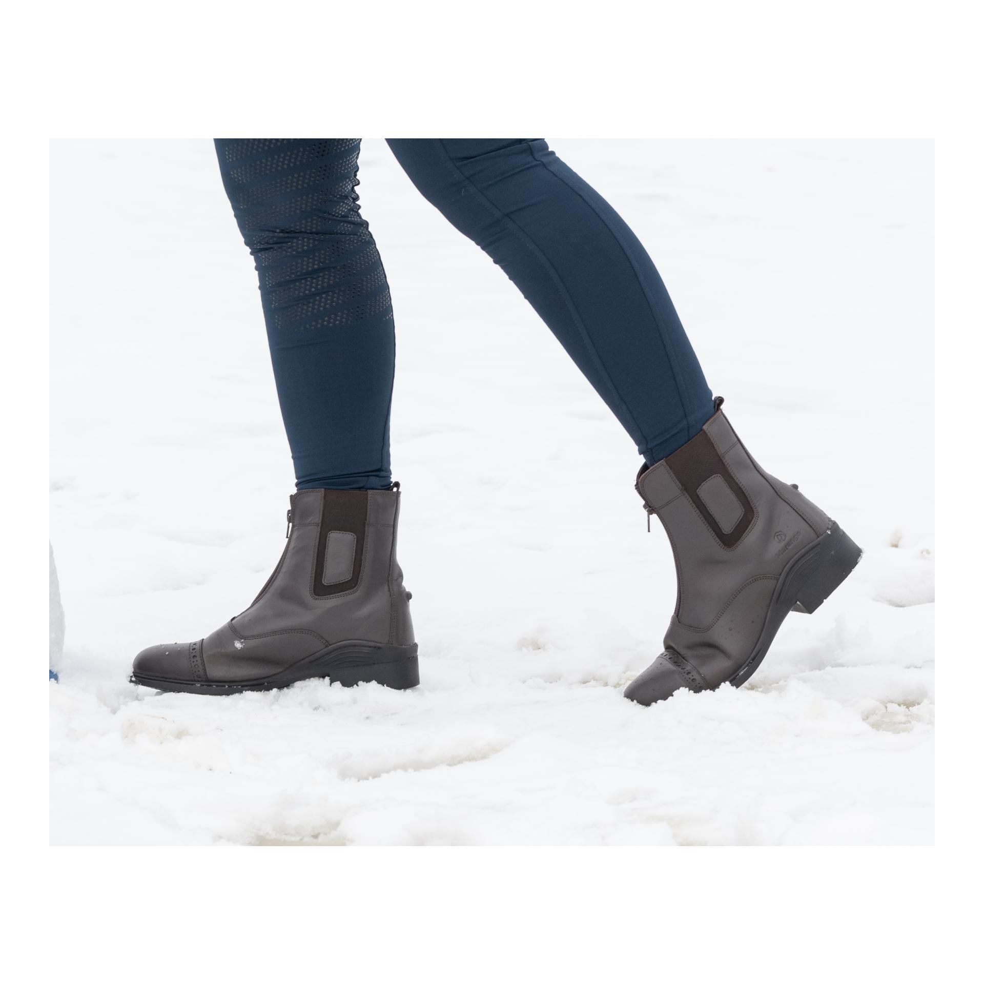 Reitstiefelette Frontzip Pro Echtleder