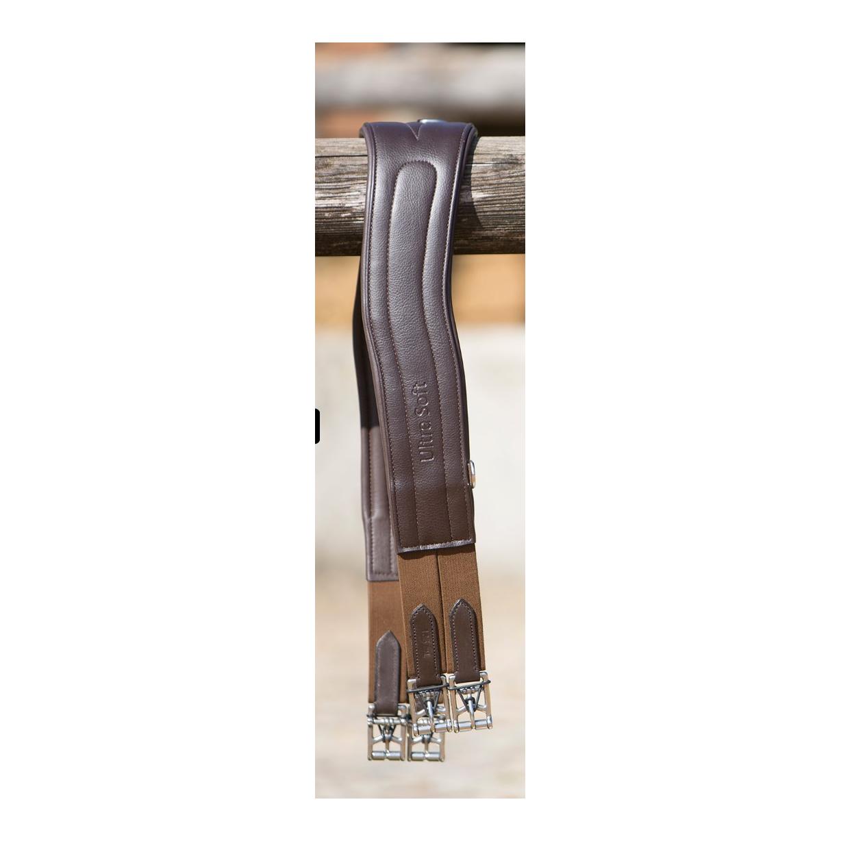 Kieffer Sattelgurt Ultrasoft lang Farbe: Braun, Sattelgurtlänge: 145 cm
