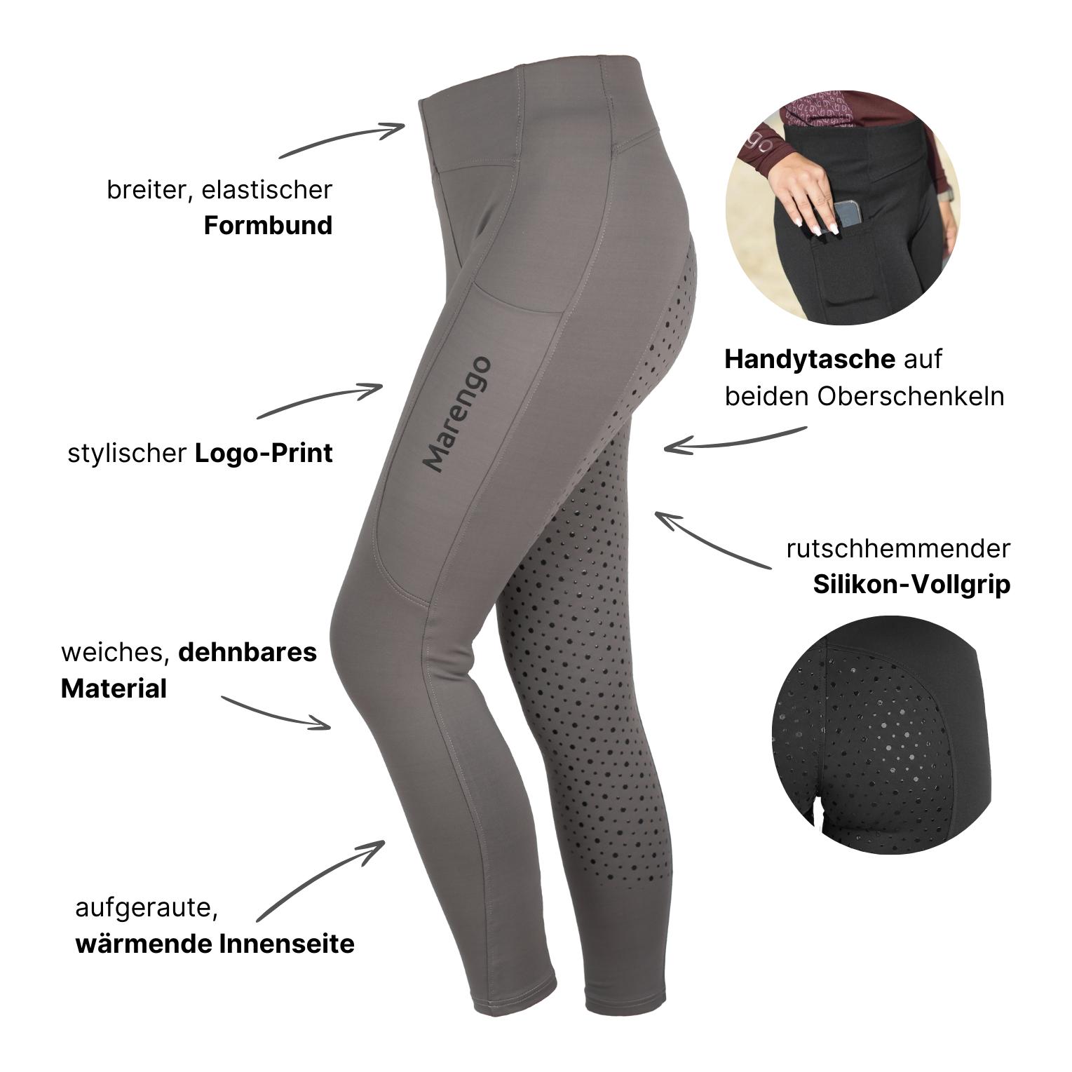 Thermo-Reitleggings Chilly Fullgrip