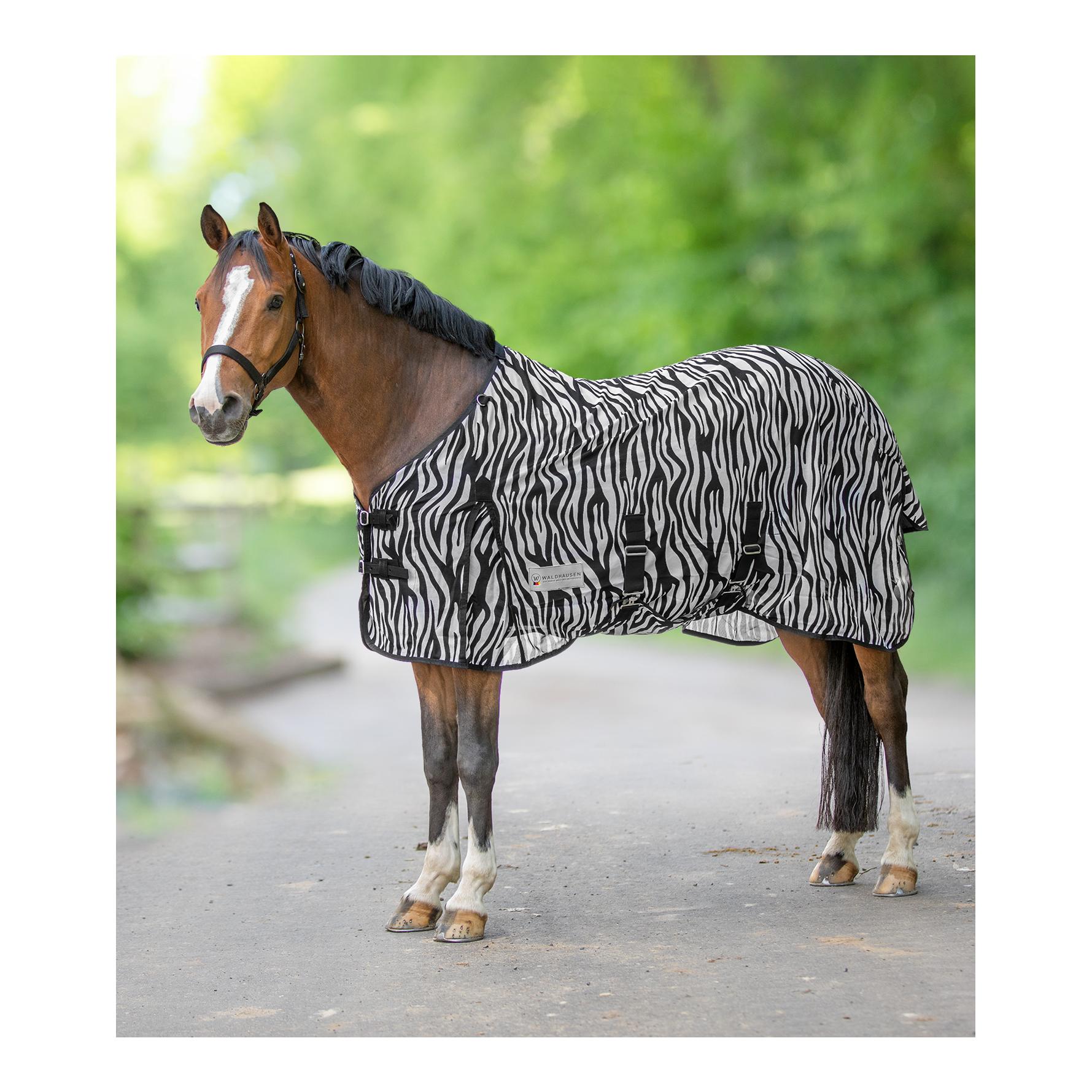 Fliegendecke Zebra - schwarz/weiss Fliegendecke Zebra - schwarz/weiss