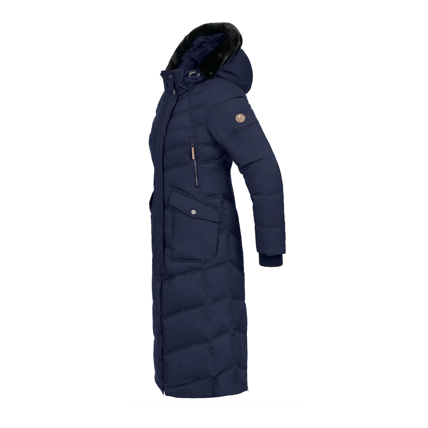 Winterset Thermomantel Saphira + Bootie Rainless schwarz