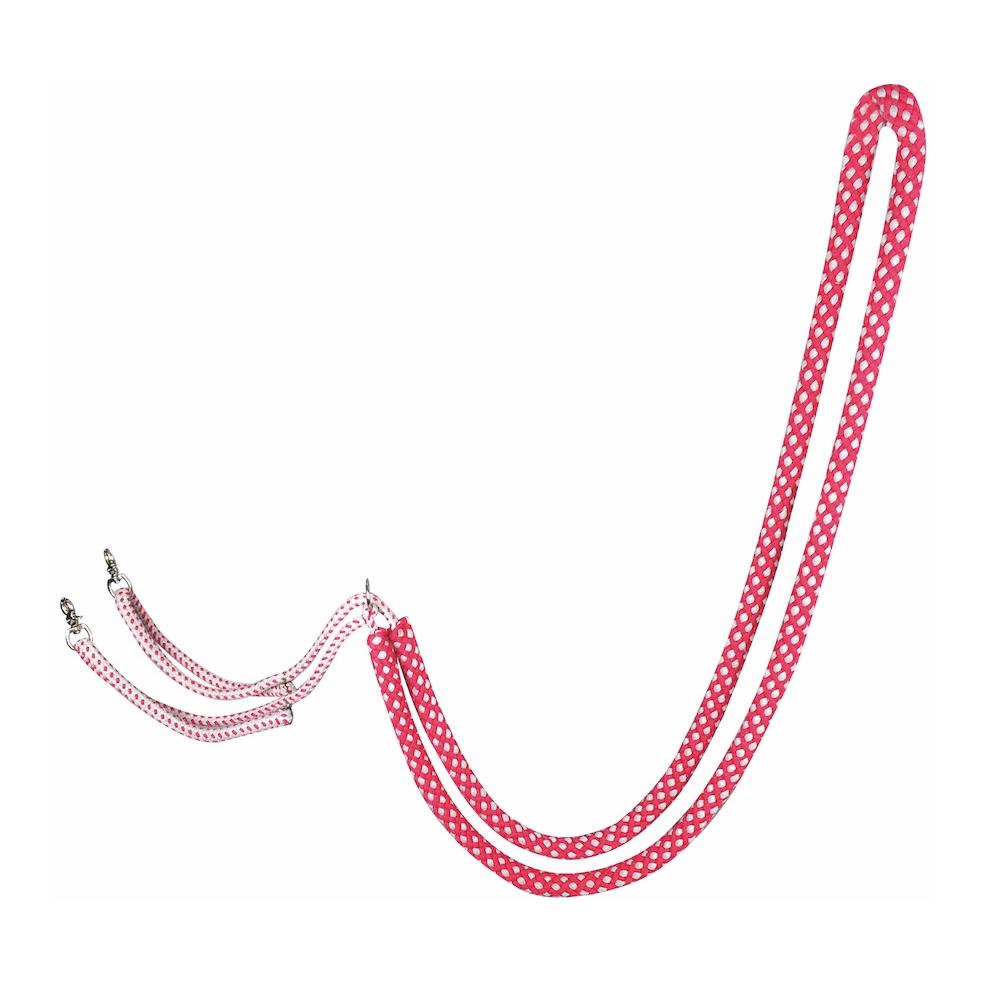 Longierhilfe - rot/ grau Longierhilfe - rot/ grau