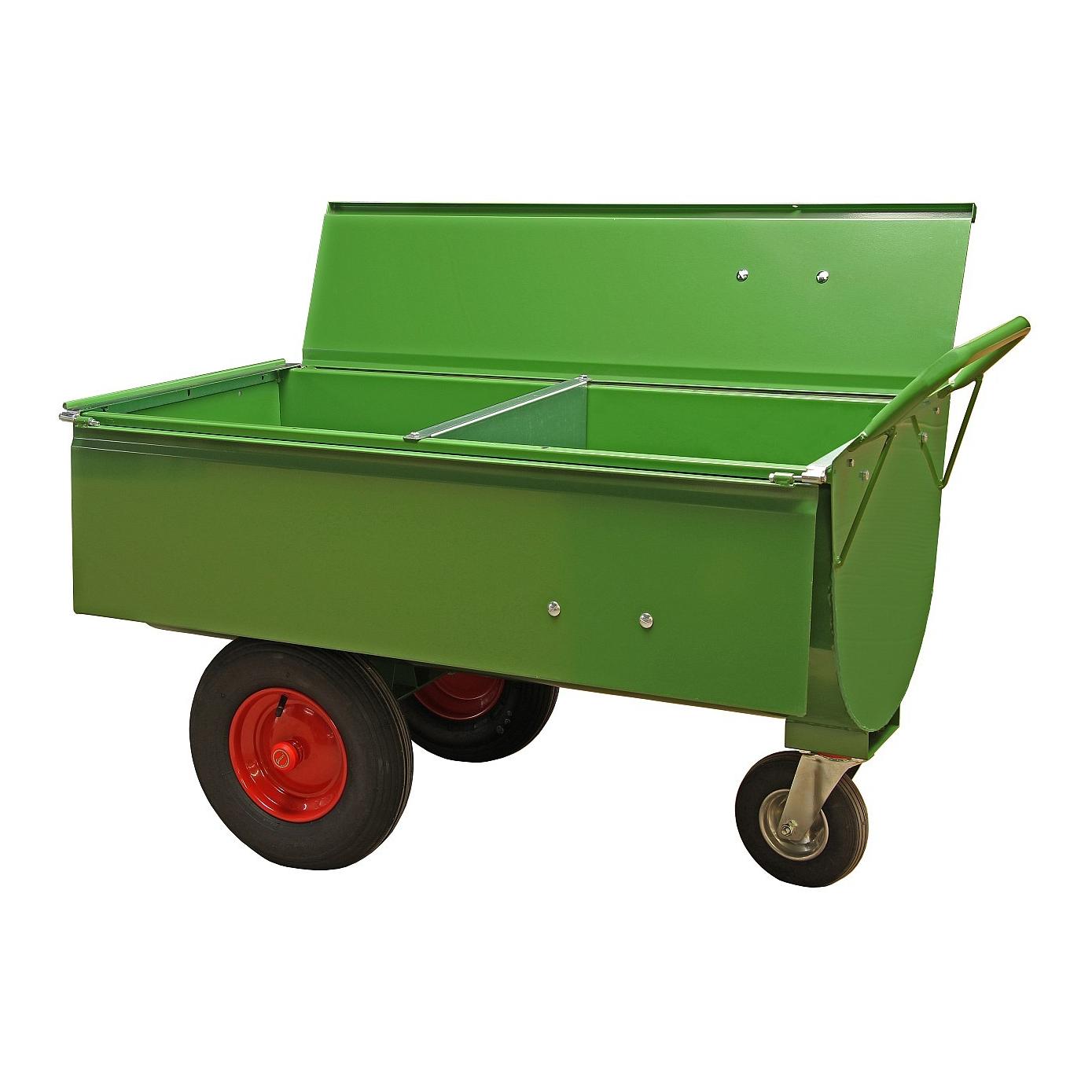 Growi Futterwagen komplett mit Trennwand und Deckel