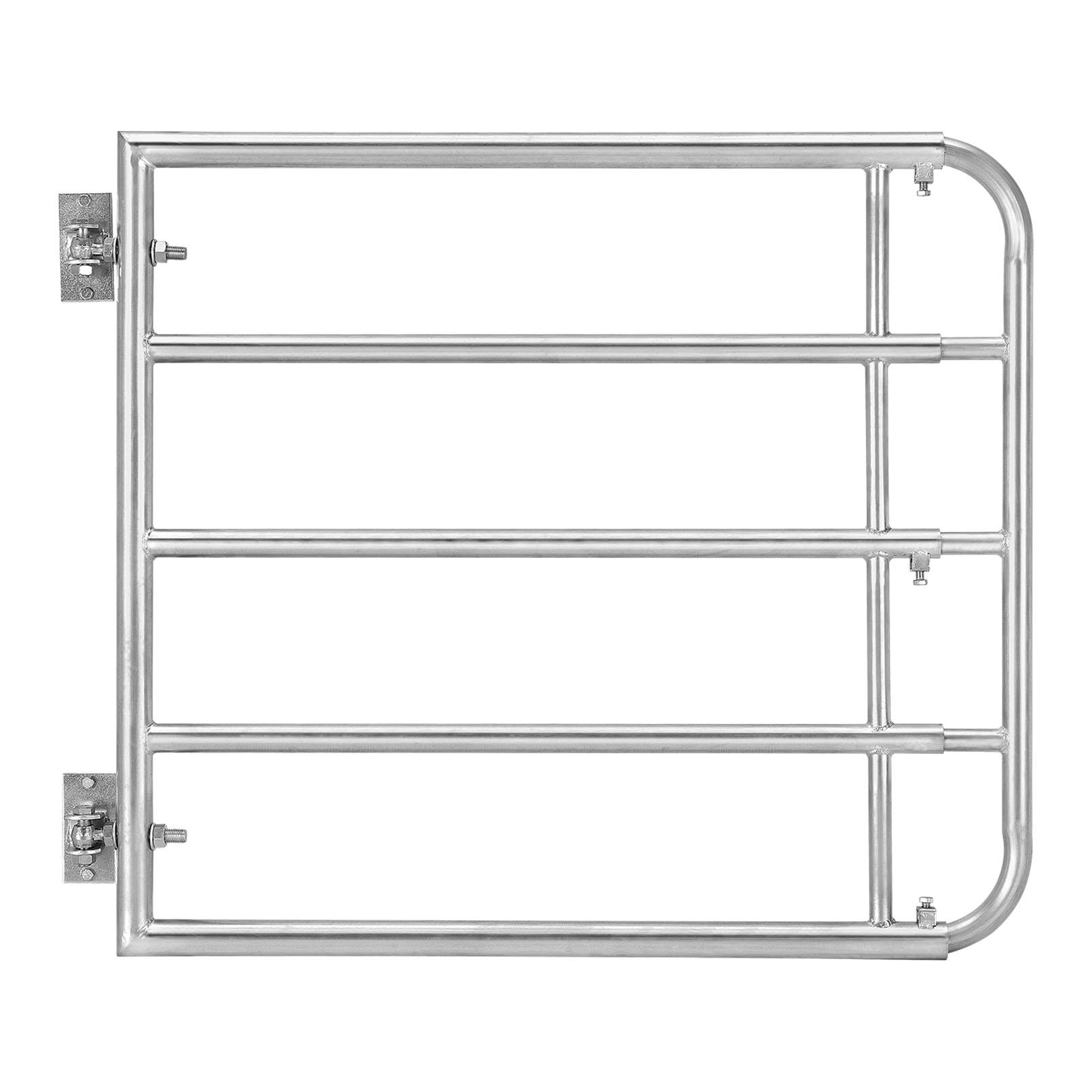 Weidezauntor aus verzinktem Stahl - verstellbar