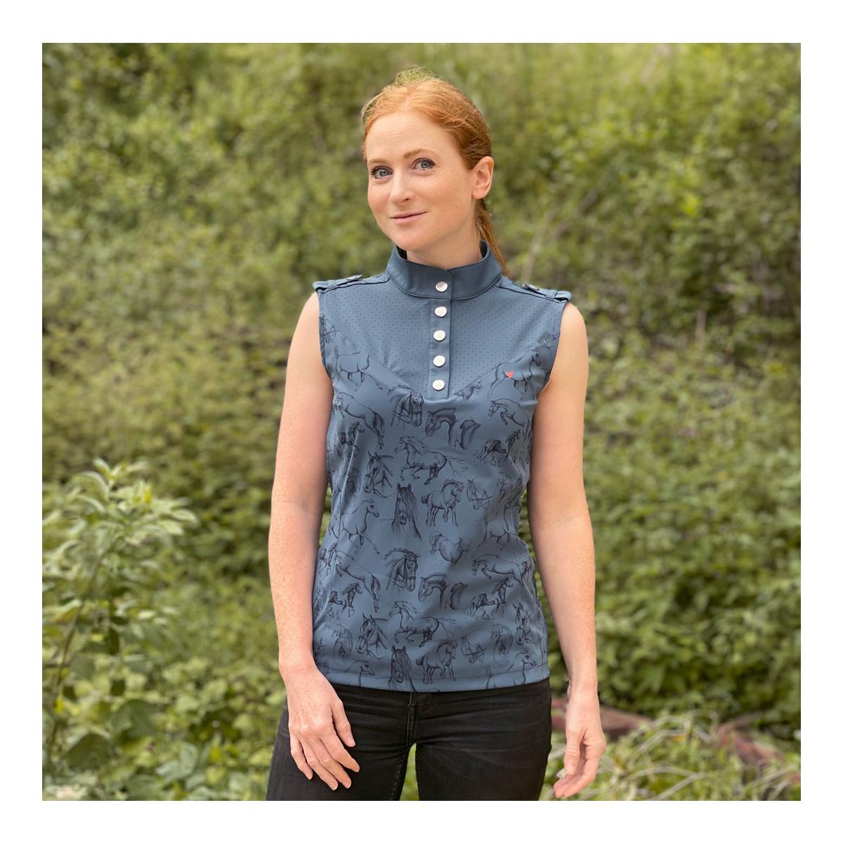 Funktions-Poloshirt Sleeveless