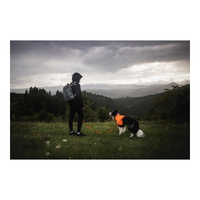 Fjord Raincoat - orange/black