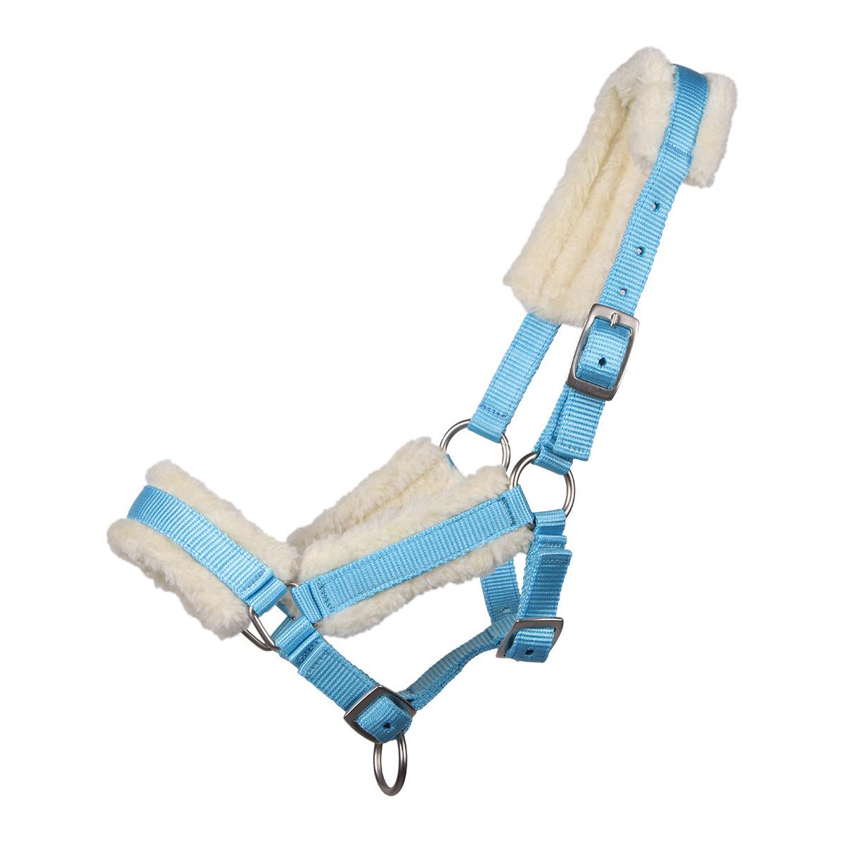Fohlen Halfter mit Pelz - Baby Balu