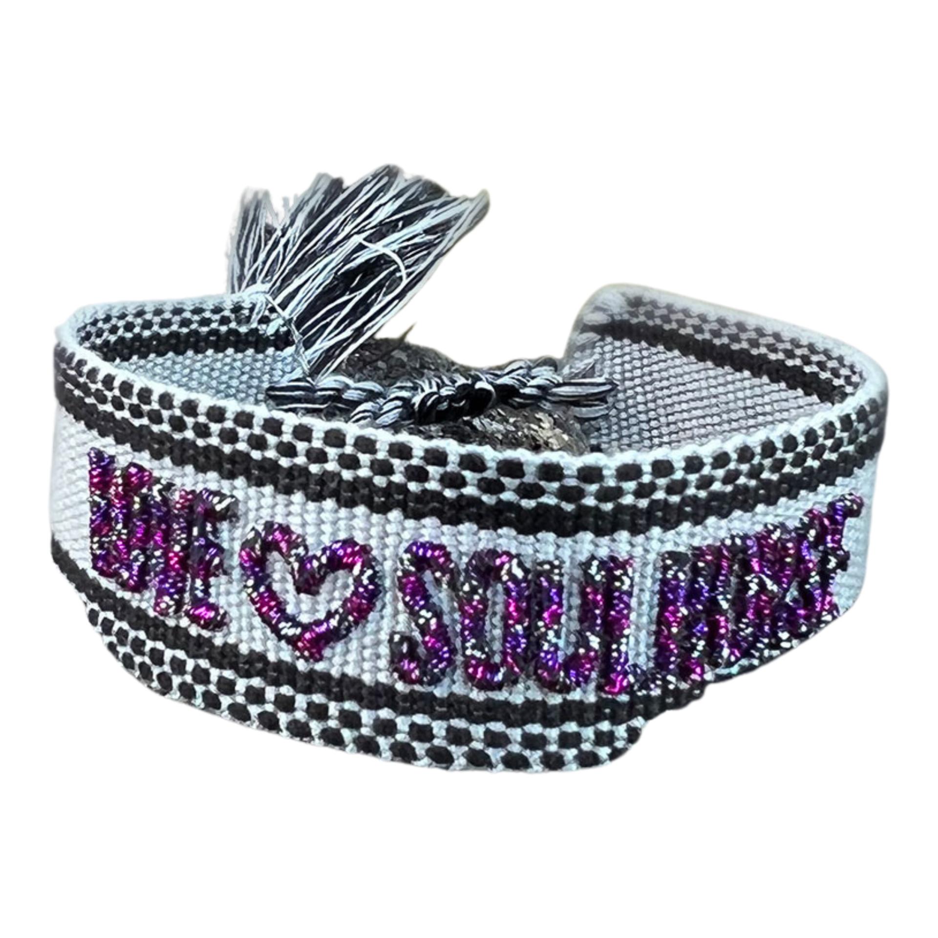 Stoffarmband "Love Soulhorse"