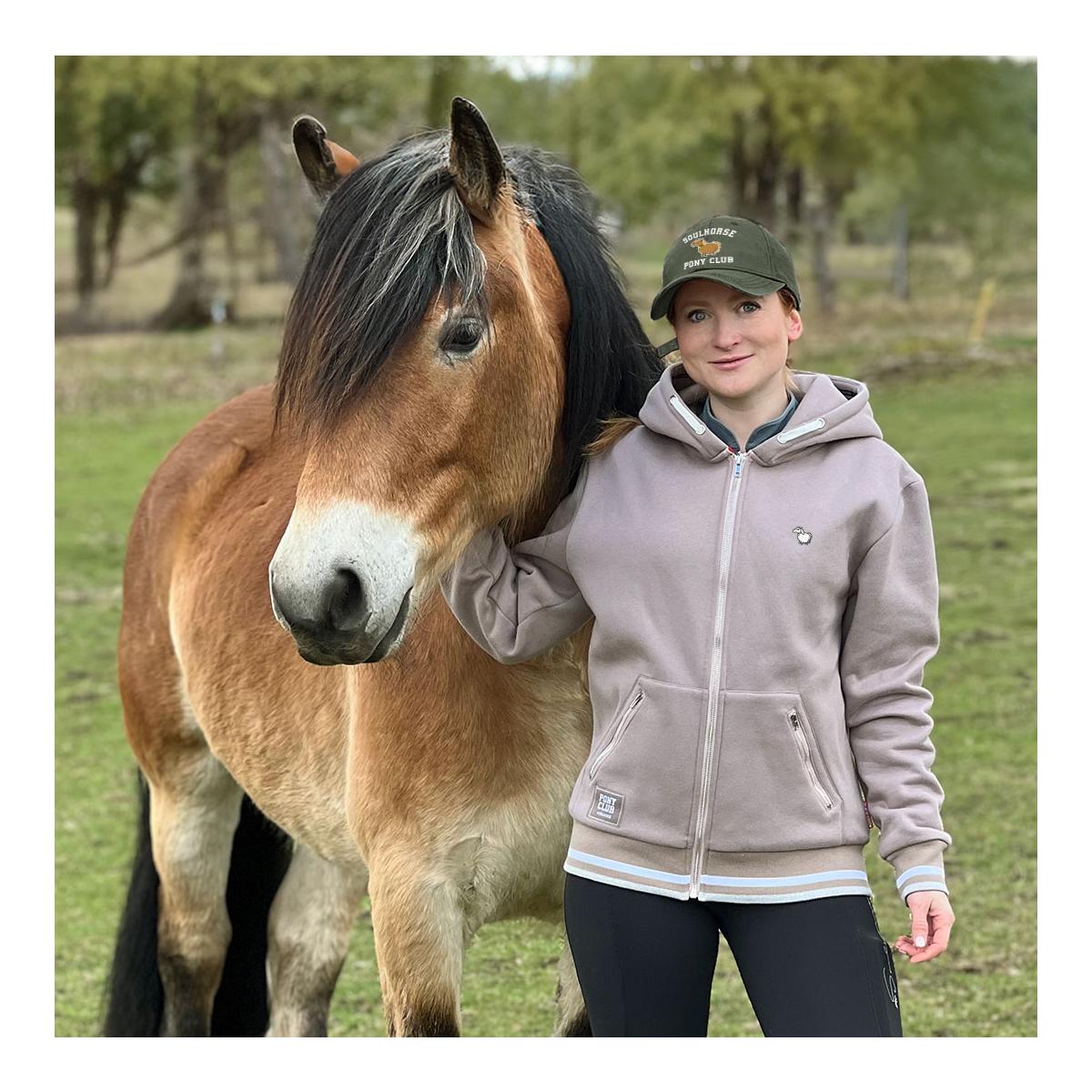 Zip-Hoodiejacke "Pony Club"