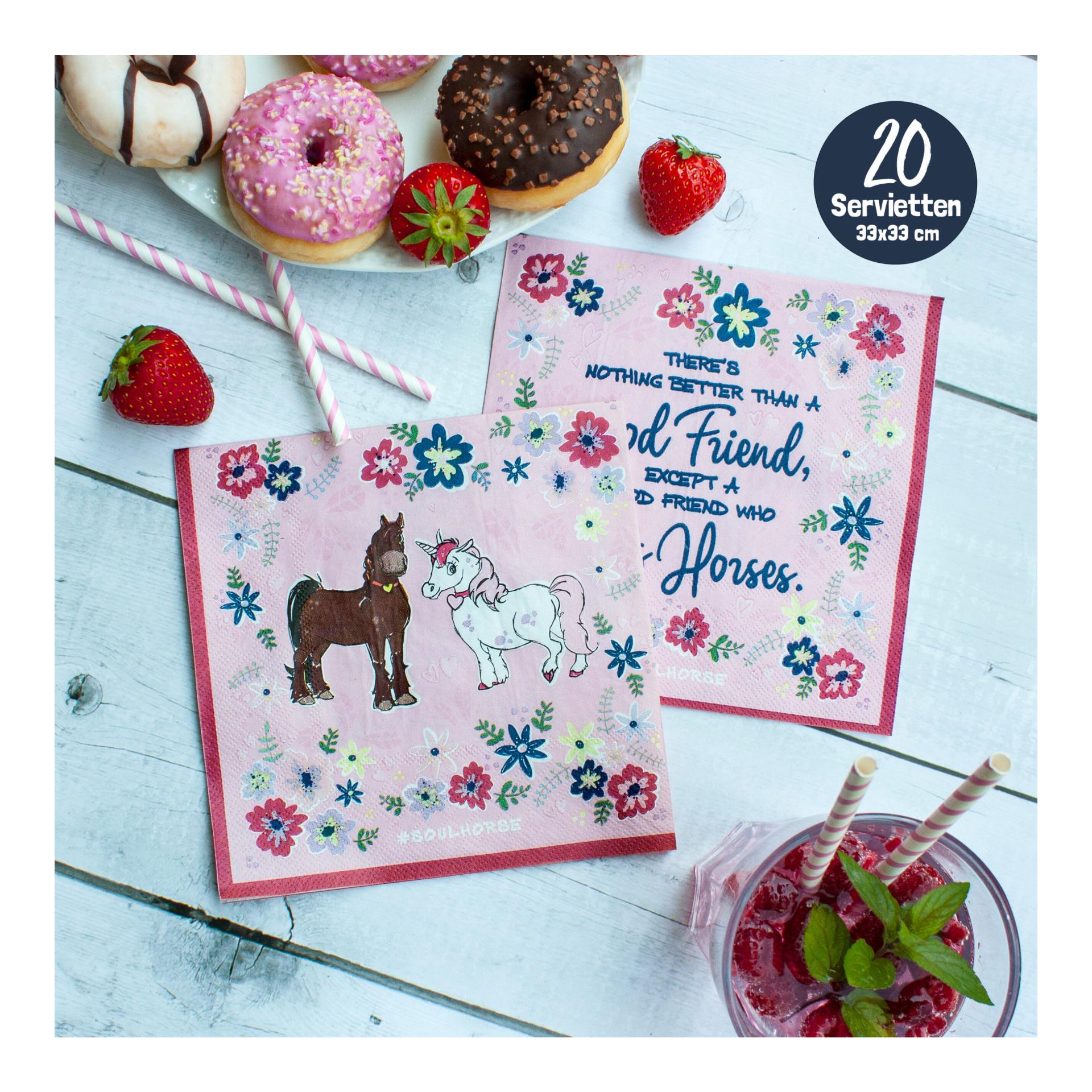 Soulhorse Servietten "Good friend"