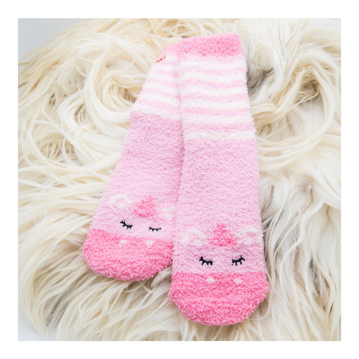 Kuschelige Unicorn Haussocken