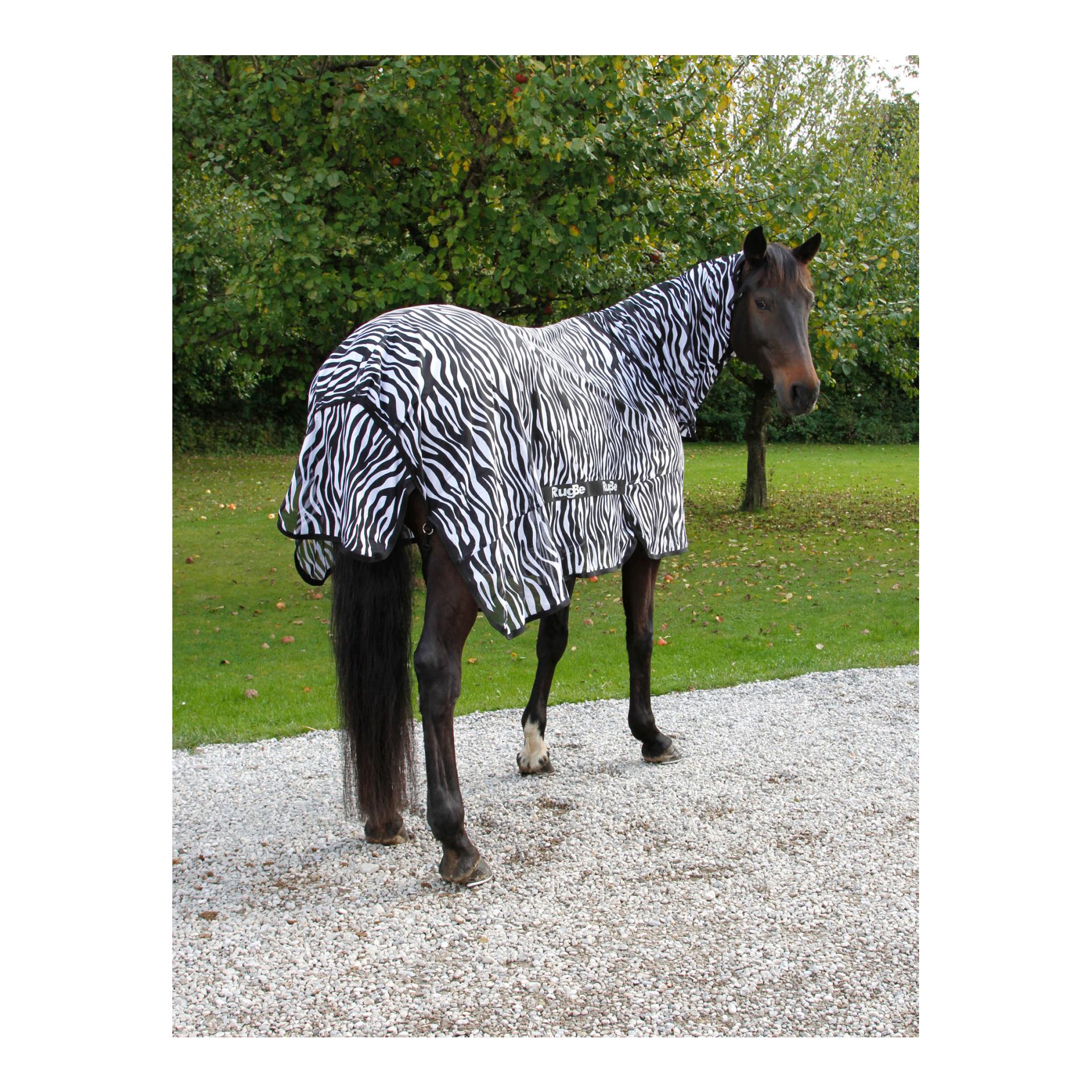 Fliegen- und Ekzemerdecke Zebra mit Halsteil Fliegen- und Ekzemerdecke Zebra mit Halsteil