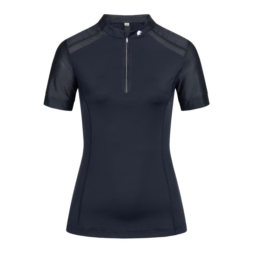 Funktions-Zip-Shirt Nancy Damen