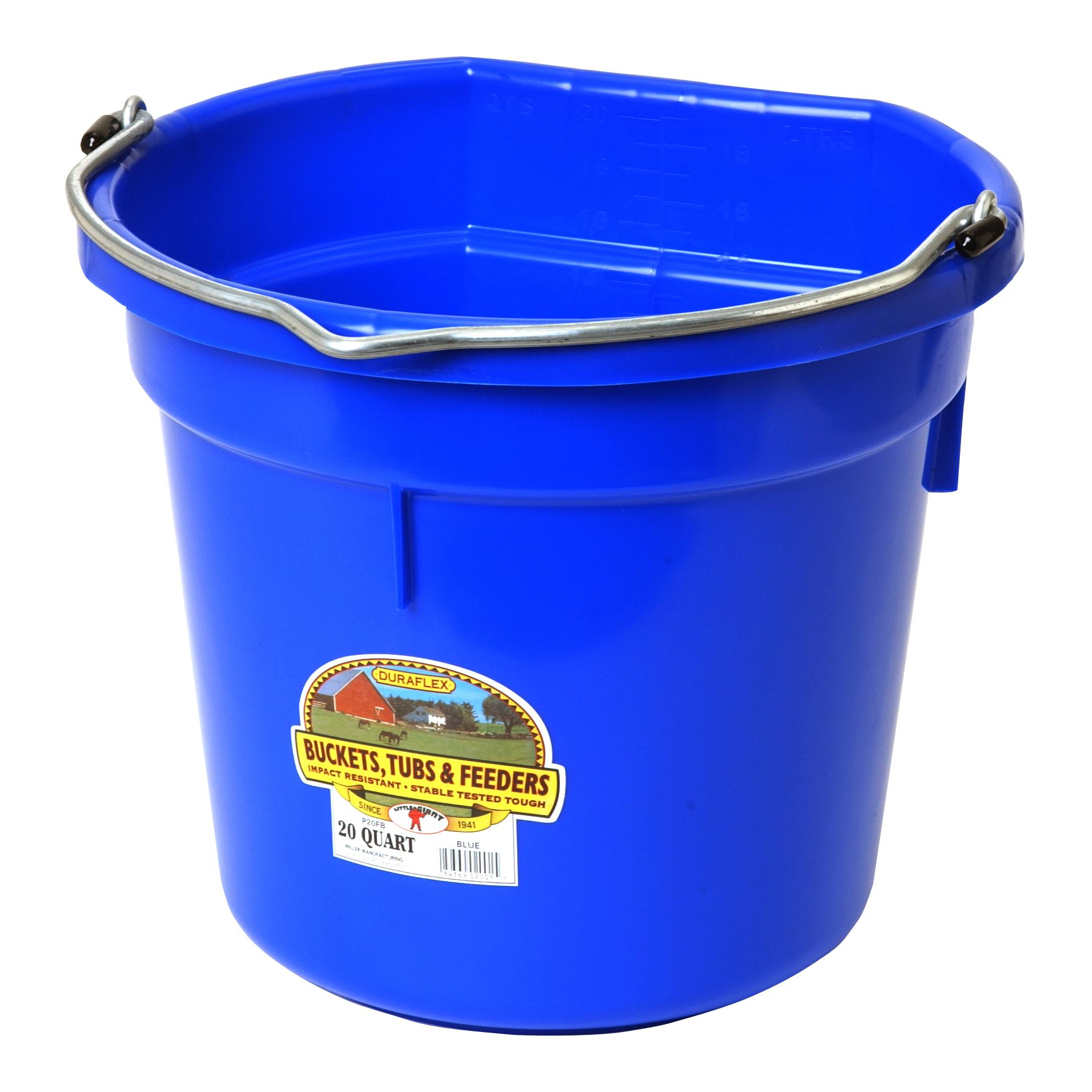 FlatBack Eimer - blau