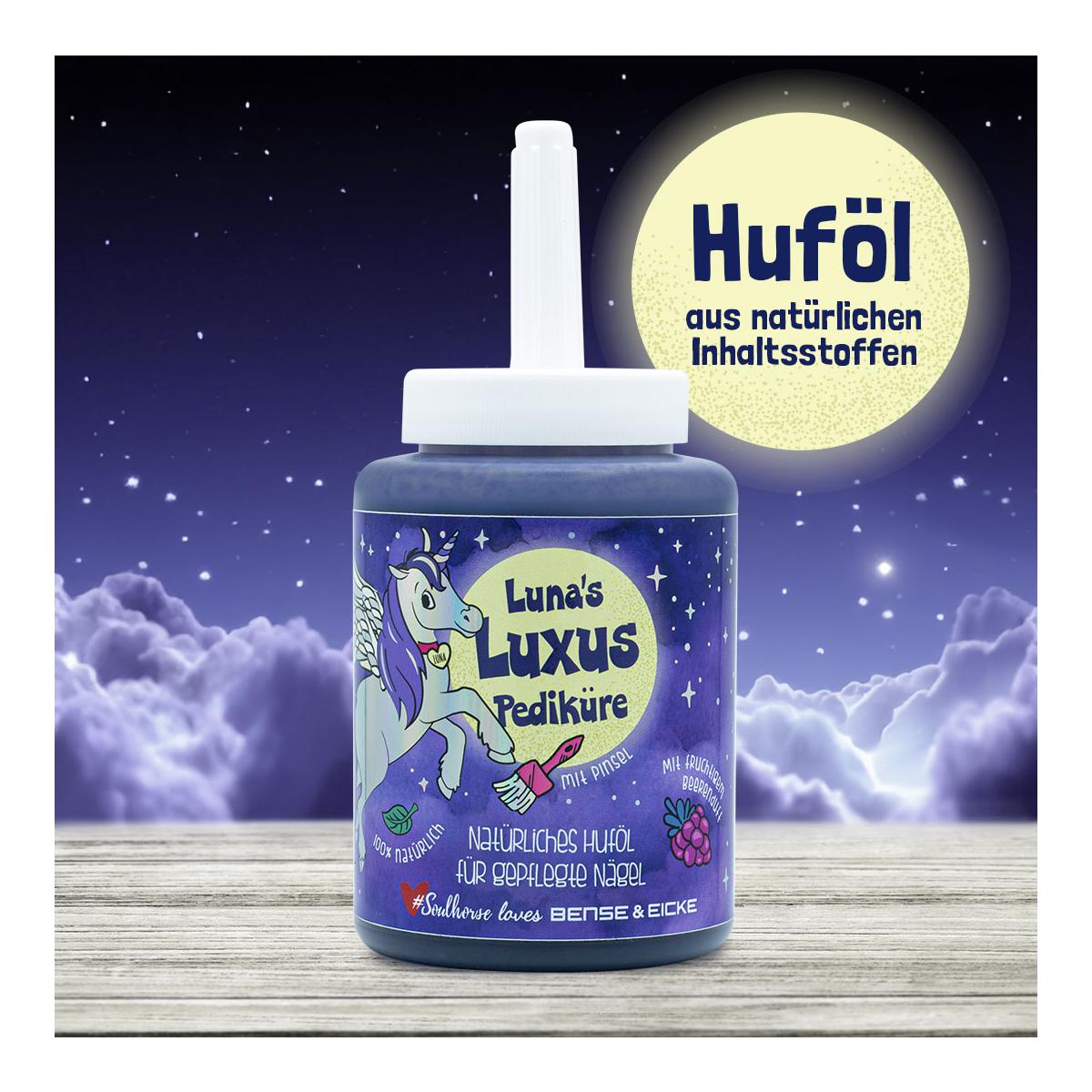 Luna's Luxus Pediküre natürliches Huföl