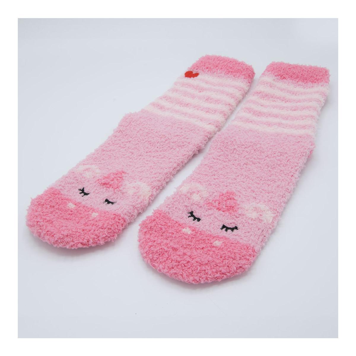 Kuschelige Unicorn Haussocken