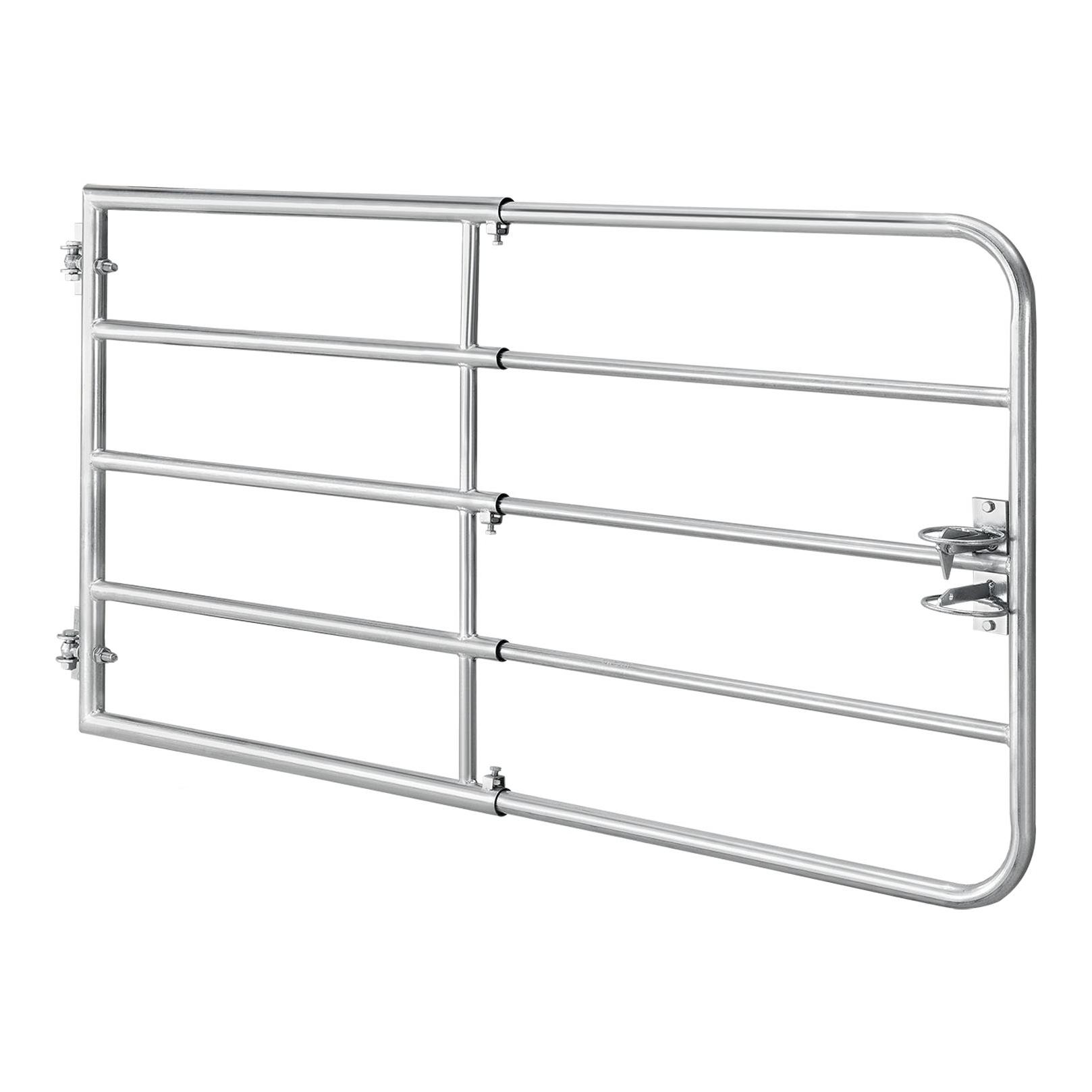 Weidezauntor aus verzinktem Stahl - verstellbar