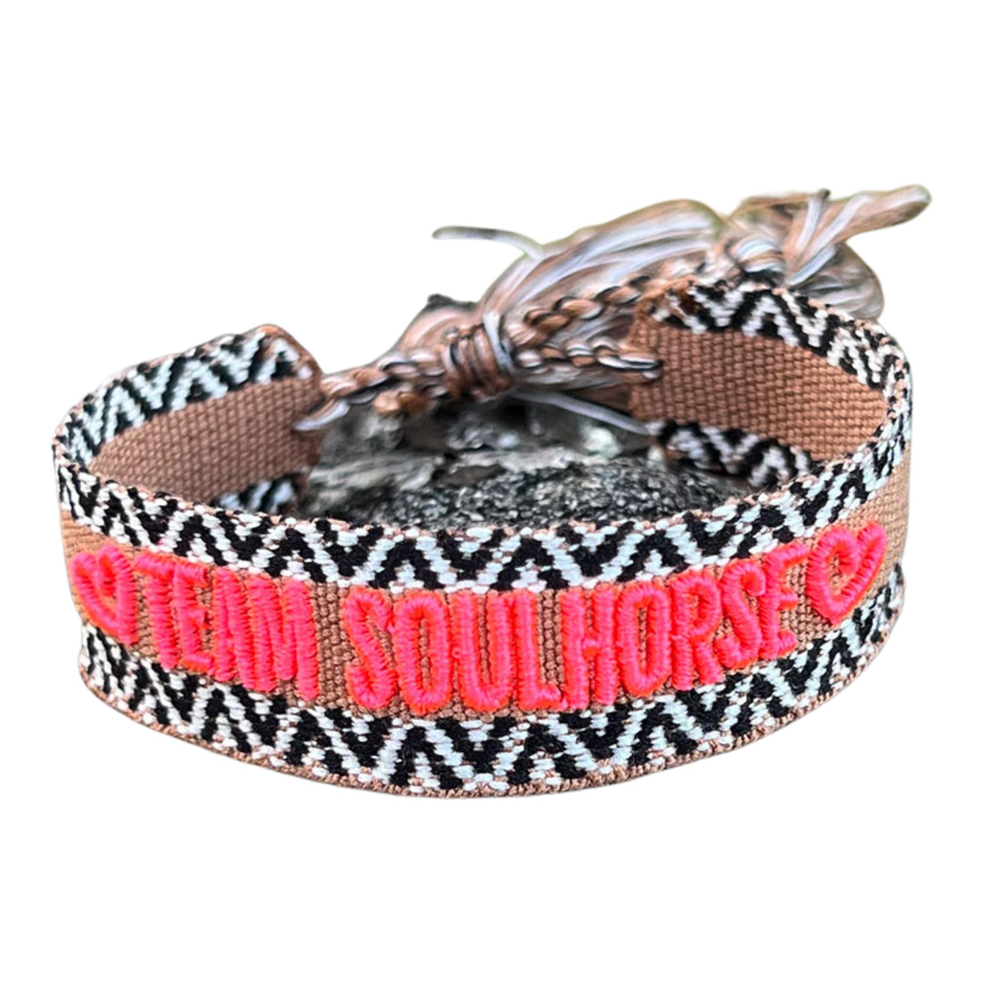 Stoffarmband "Team Soulhorse"