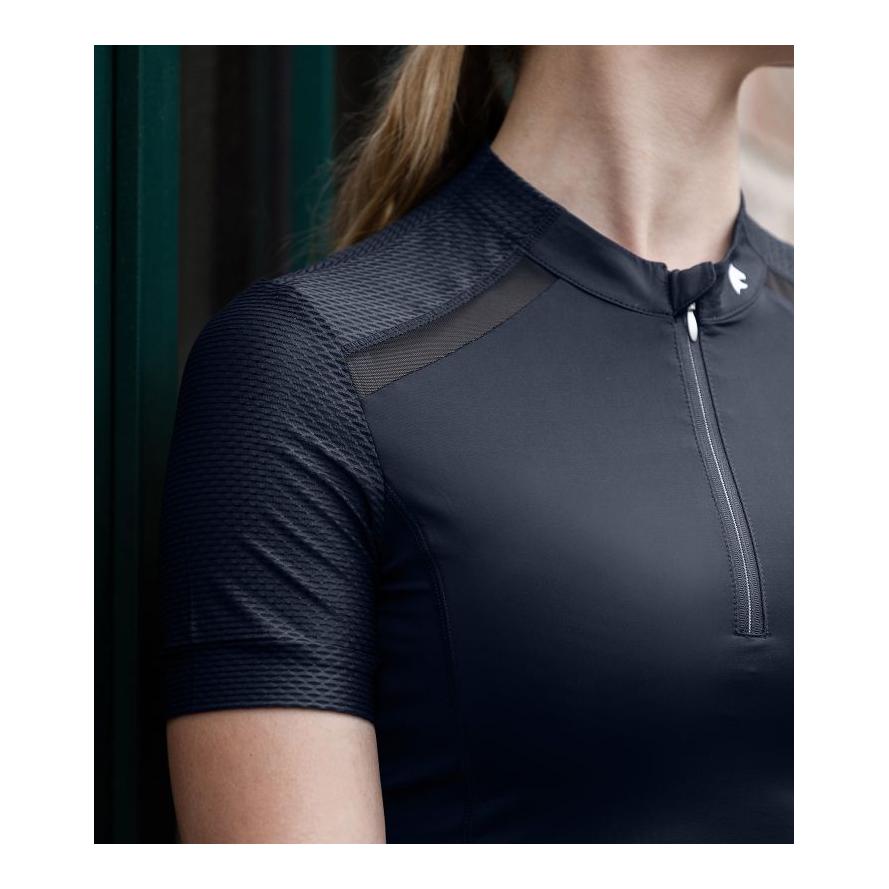 Funktions-Zip-Shirt Nancy Damen