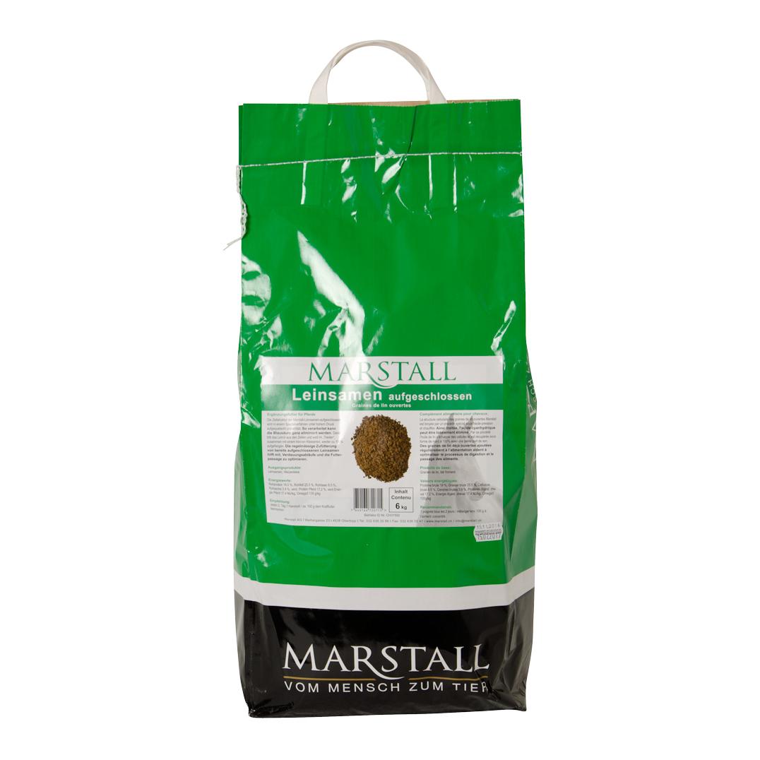 Leinsamen aufgeschlossen