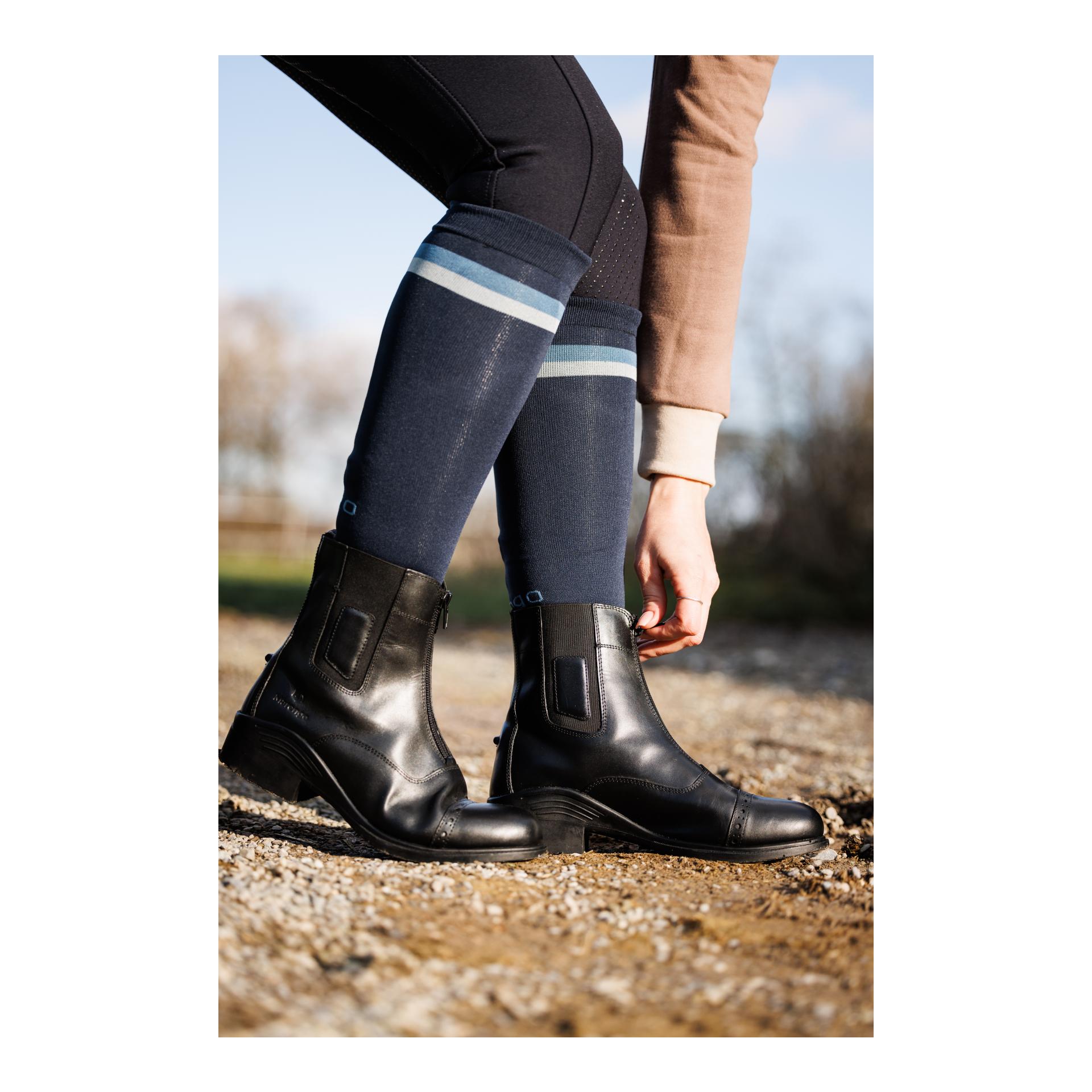 Reitstiefelette Frontzip Pro Echtleder