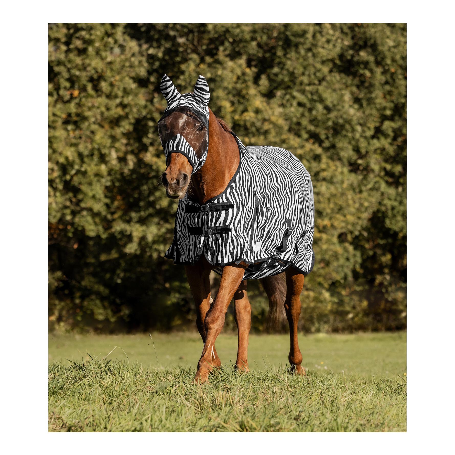 Fliegendecke Zebra - schwarz/weiss Fliegendecke Zebra - schwarz/weiss