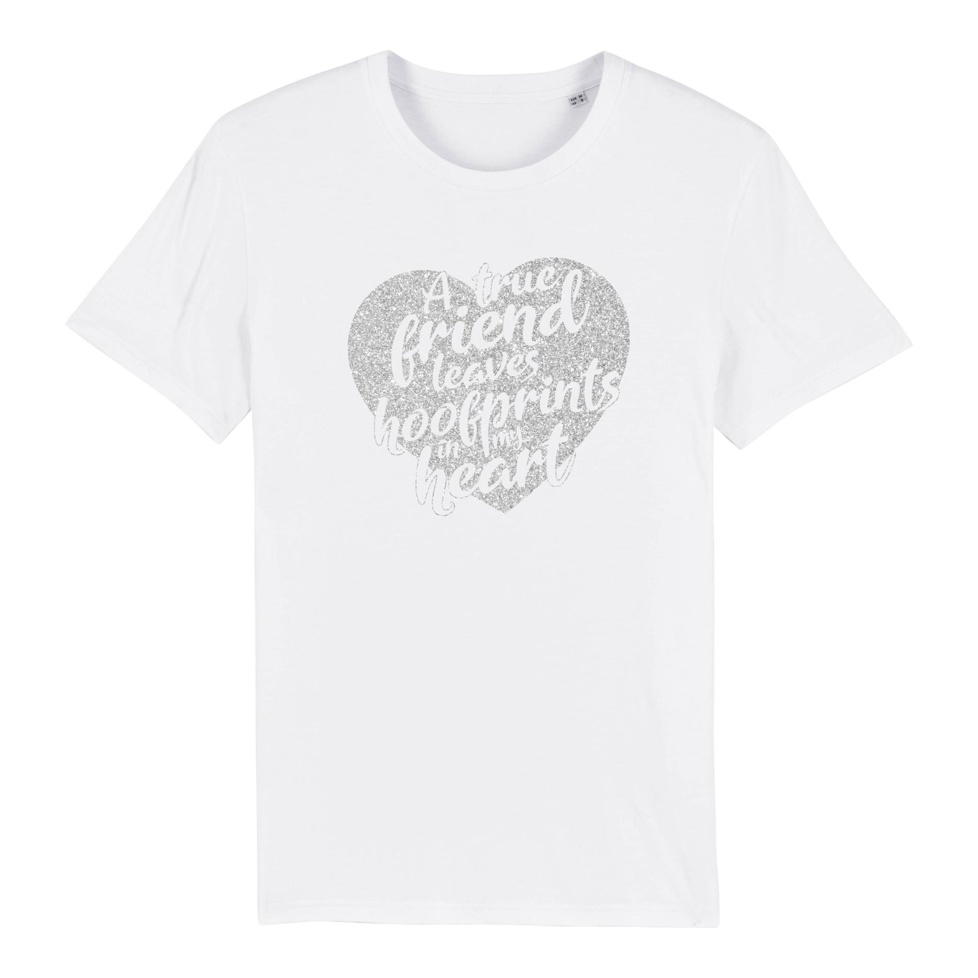 orsino T-Shirt Hoofprints Bio Farbe: Weiss/Silber, Grösse: XS