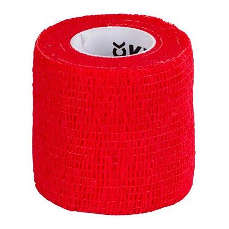 Selbsthaftende Bandagen EquiLASTIC - rot