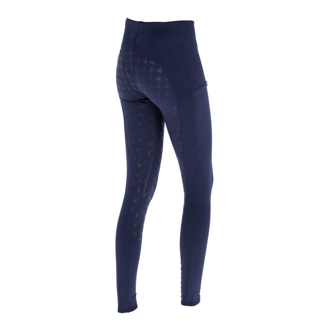Reitleggings Equona Damen - schwarz Reitleggings Equona Damen - schwarz