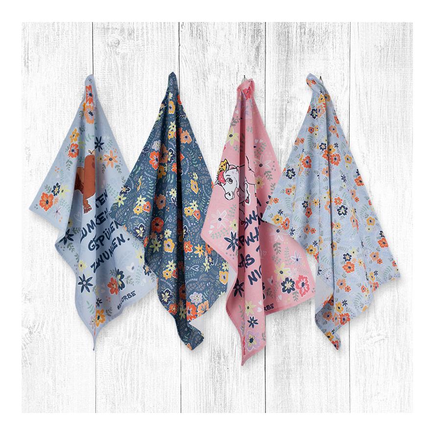 Handtuch 2er Set “Comic Flowers” Handtuch 2er Set “Comic Flowers”