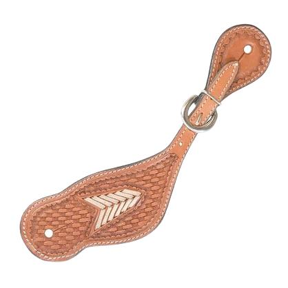 Barefoot Acorn Reitzügel Mit Lederklatschen - Rundgeflochten & Gebisslos