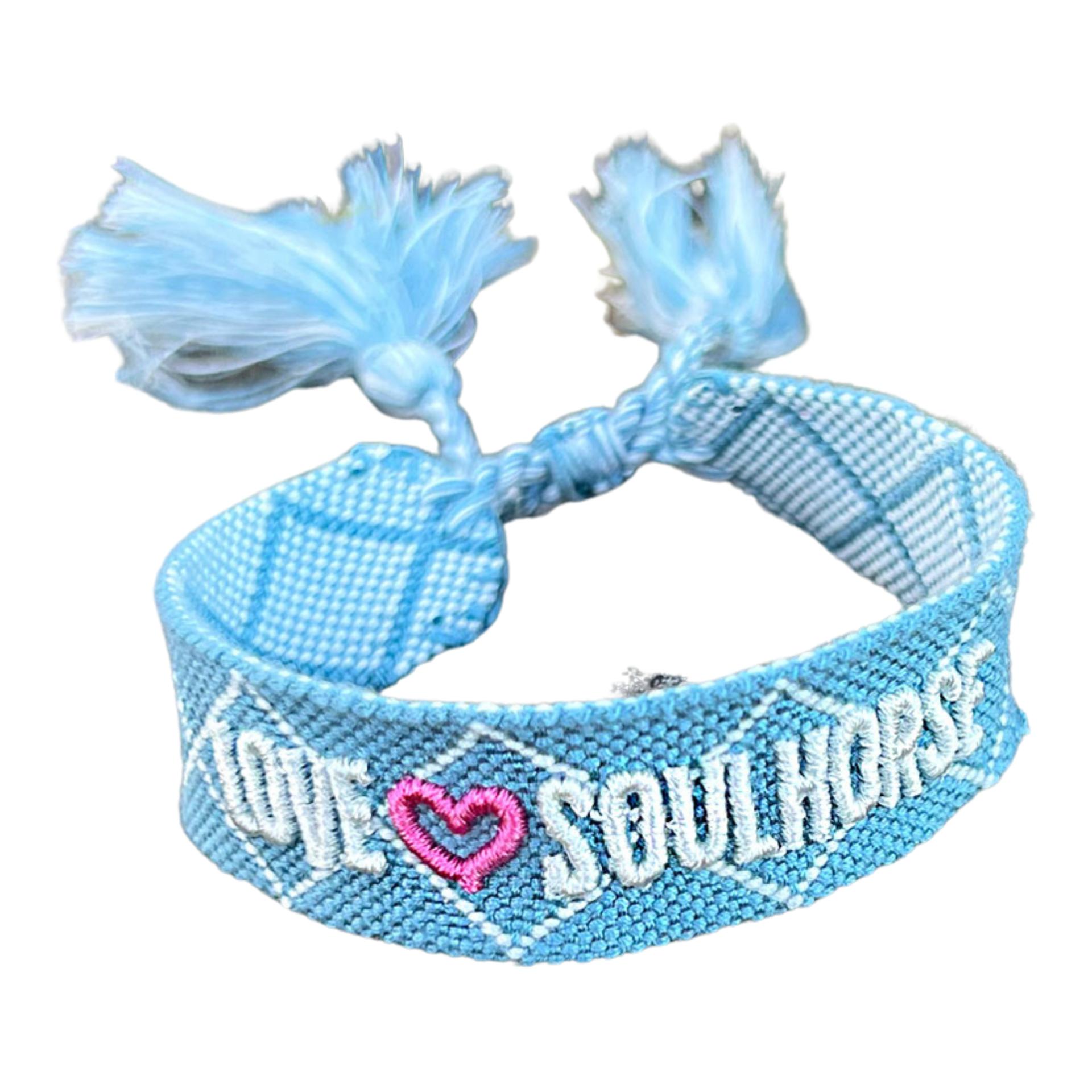 Stoffarmband "Love Soulhorse"