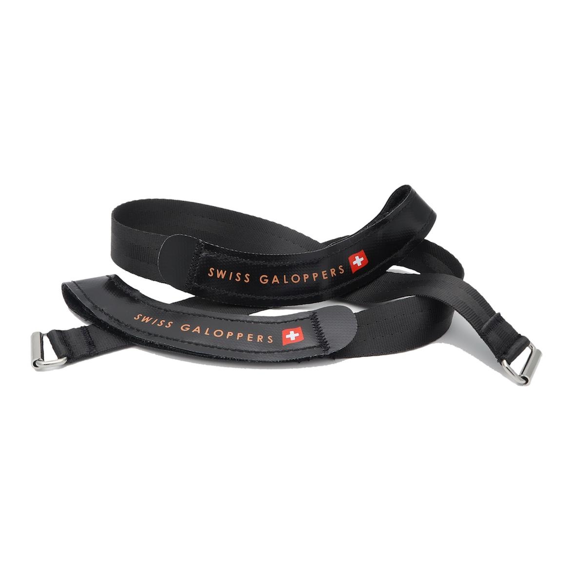 Ersatz Verschlussband zu Swiss Galoppers (Paar) - schwarz