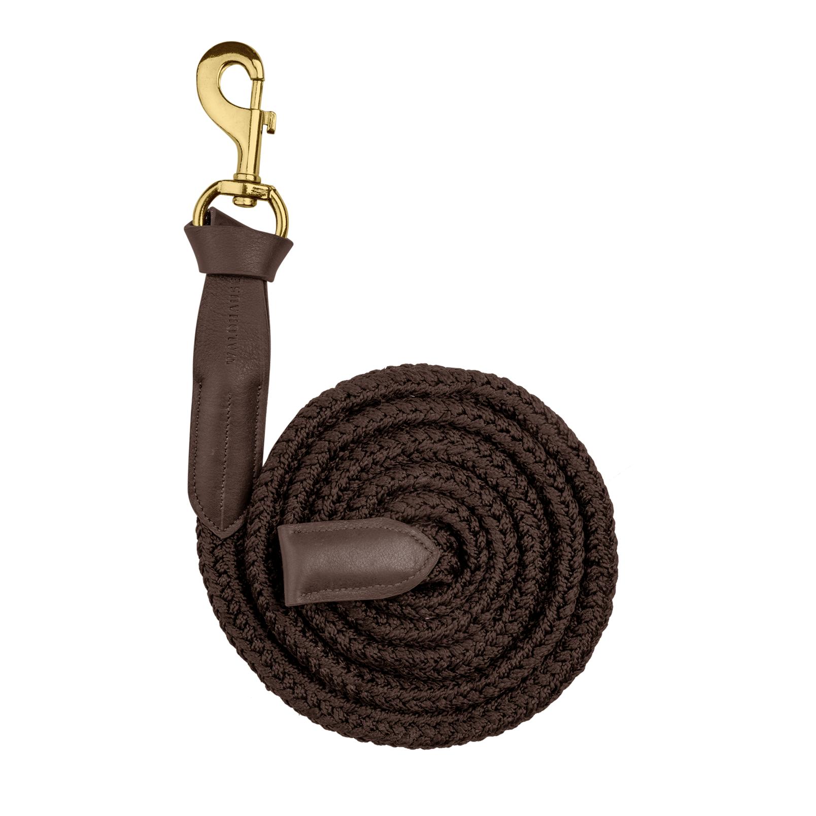 Führstrick Royal Lederdetails mit Karabinerhaken