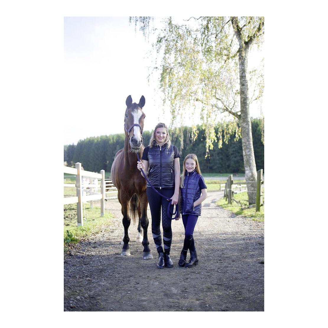 Reitleggings Equona Damen - schwarz Reitleggings Equona Damen - schwarz