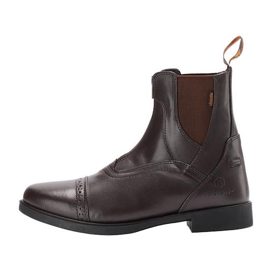 Reitstiefelette Frontzip Kunstleder